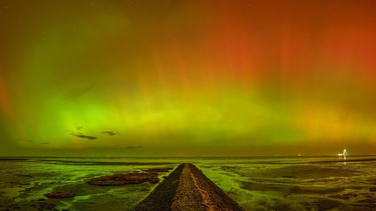 Ralf Karpa (www.karpa.photography) gelang diese brillante Aufnahme am Döser Strand. Foto: Karpa