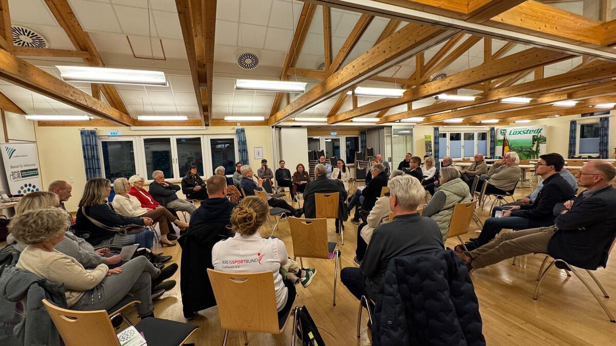 Zweiter Cuxland-Talk, diesmal zum Thema Inklusion. Foto: Christine Wagner
