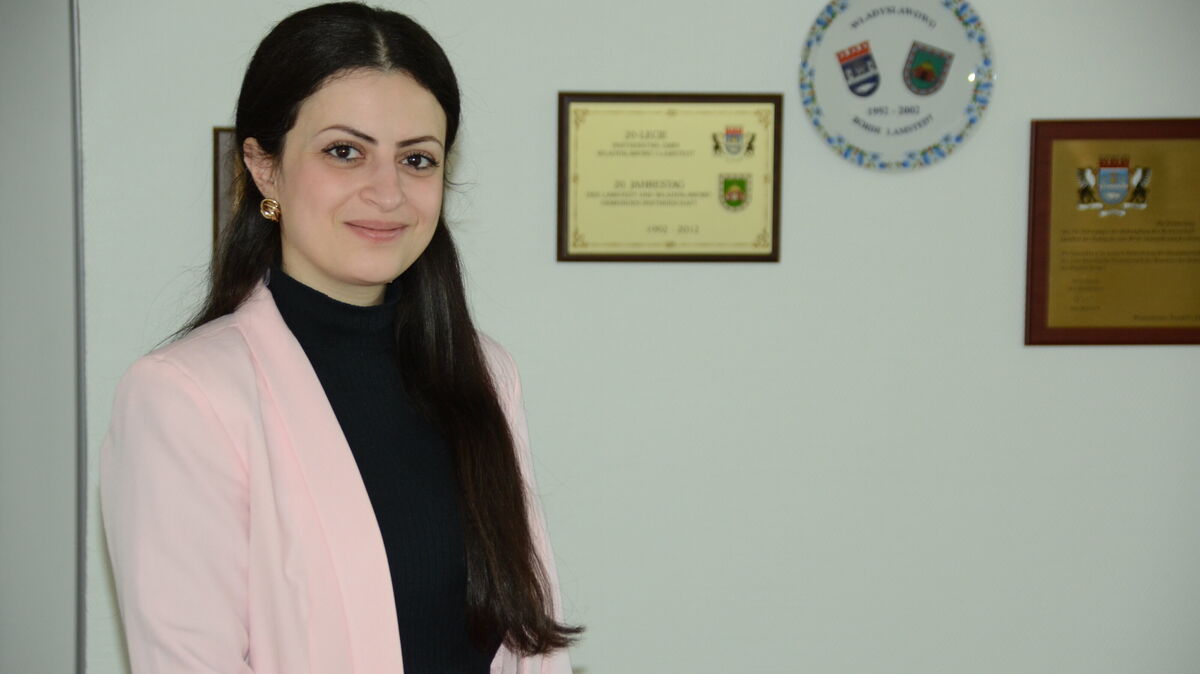 Hadil AbuQasem ist Integrationsbeauftragte in der Börde Lamstedt. Foto: Rohde