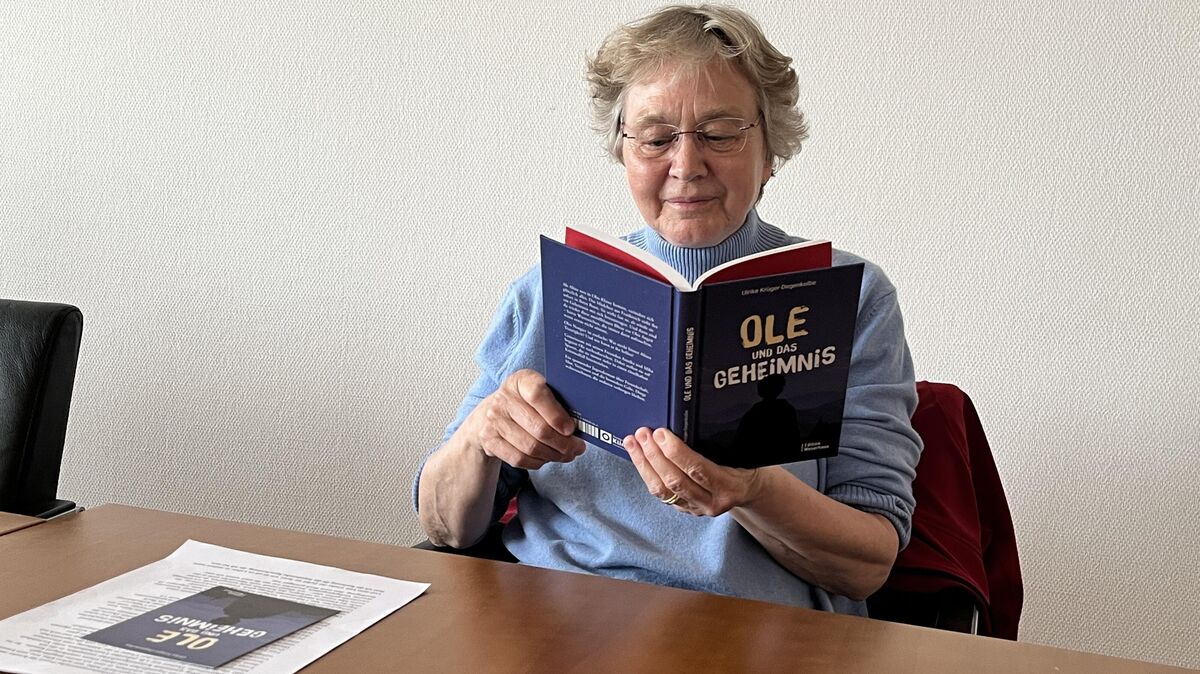 Ulrike Krüger-Degenkolbe hat ihren Erstlingsroman für Kinder und Jugendliche geschrieben: "Ole und das Geheimnis". Ohne belehrenden Ton verpackt sie die Geschichte in einen spannenden Kriminalfall. Foto: Reese-Winne