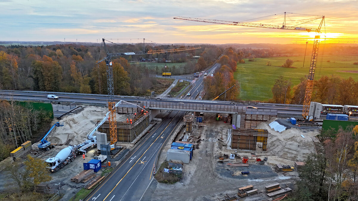 Die Autobahn GmbH will mit der Zuflussregelung den Verkehrsfluss in der Baustelle auf der A27 verbessern. Foto: Die Autobahn GmbH des Bundes