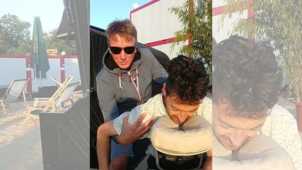 Er hatte sie alle: Masseur aus Sahlenburg knetet beim Deichbrand die Stars durch
