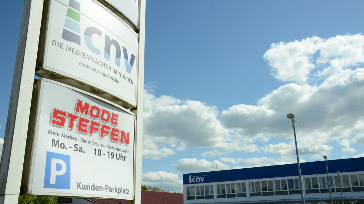 Blick auf den neuen Standort des CNV-Medienhauses an der Abschnede. Seit November vorigen Jahres ist das die neue Heimat für die Beschäftigten. Am Sonnabend laden sie die Öffentlichkeit zum „Tag der offenen Tür“ ein. Foto: Rohde
