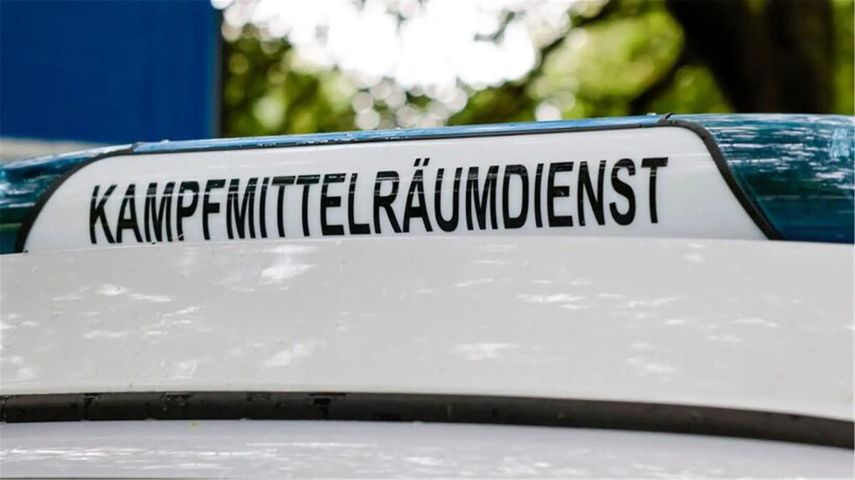 Die Sprengung wurde gegen Mittag erfolgreich durchgeführt. Symbolfoto: Molter/dpa