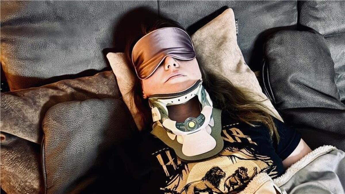 Es gibt Tage, an denen es Tanja Eweleit gut geht – doch oft legen sie die Symptome regelrecht lahm. Foto: Privat