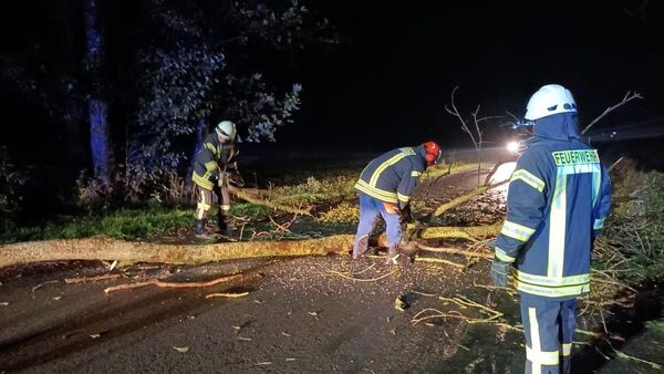 Sturm hinterlässt viele Schäden im Kreis Cuxhaven: Feuerwehren kommen kaum zur Ruhe