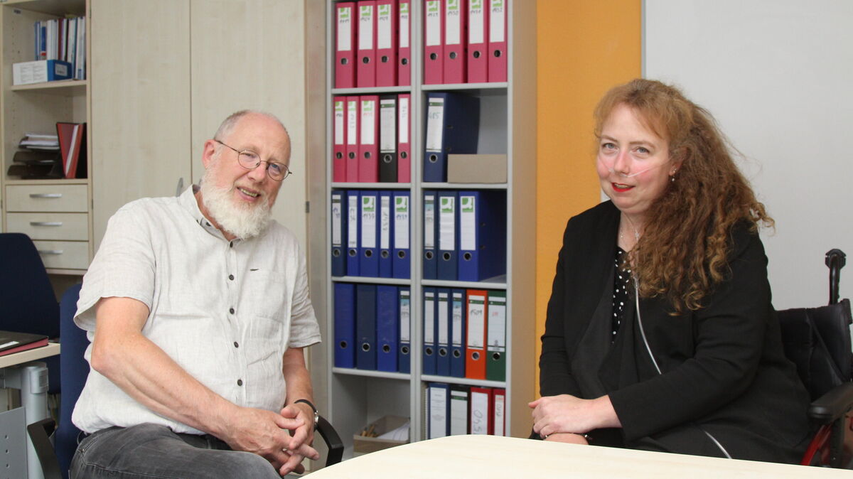 Wo steht der Beirat für Menschen mit Behinderungen im Jahr seiner Volljährigkeit? Werner Ludwigs-Dalkner und Christine Wagner finden Lob und Tadel. Foto: Reese-Winne