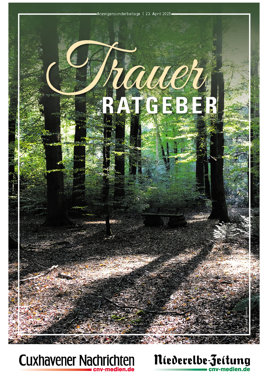 Trauerratgeber Frühjahr 2025