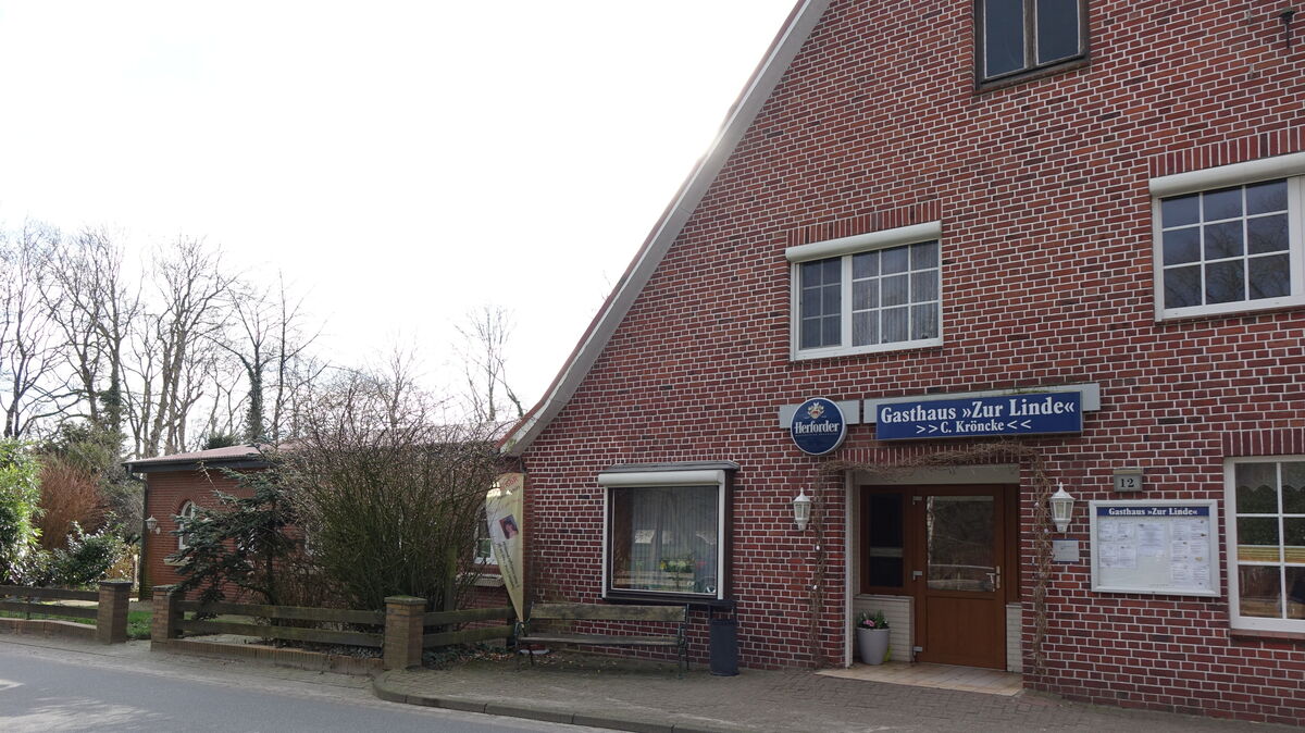 Noch hat das Gasthaus "Zur Linde" geöffnet, im Juli werden die Türen hier allerdings vorerst geschlossen. Foto: Grell