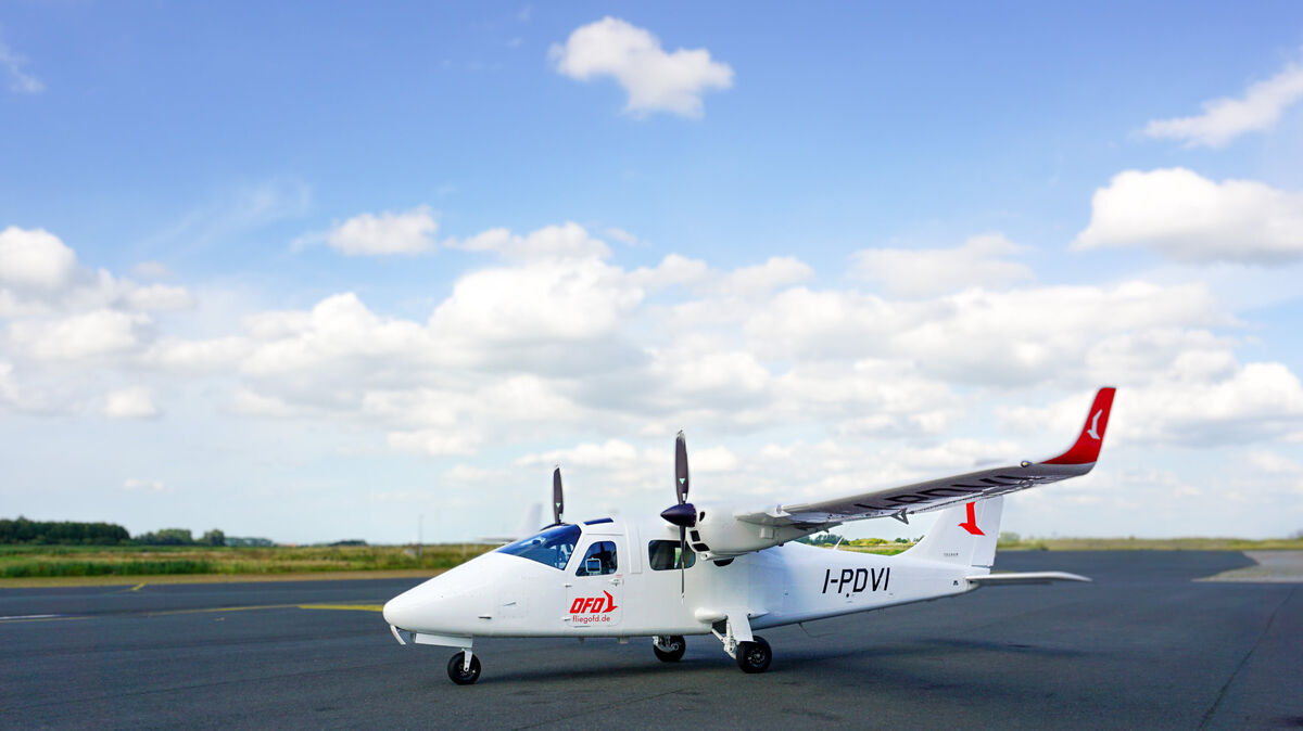 Erst Anfang 2025 geholt, sollen die Flugzeuge vom Typ Tecnam wieder verkauft werden. Insgesamt drei dieser Maschinen befinden sich im Besitz der OFD. Foto: Ostfriesischer Flugdienst OFD