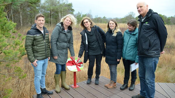 Im Ahlenmoor bei Wanna-Ahlenfalkenberg: Ein gutes Stück Hochmoor mehr