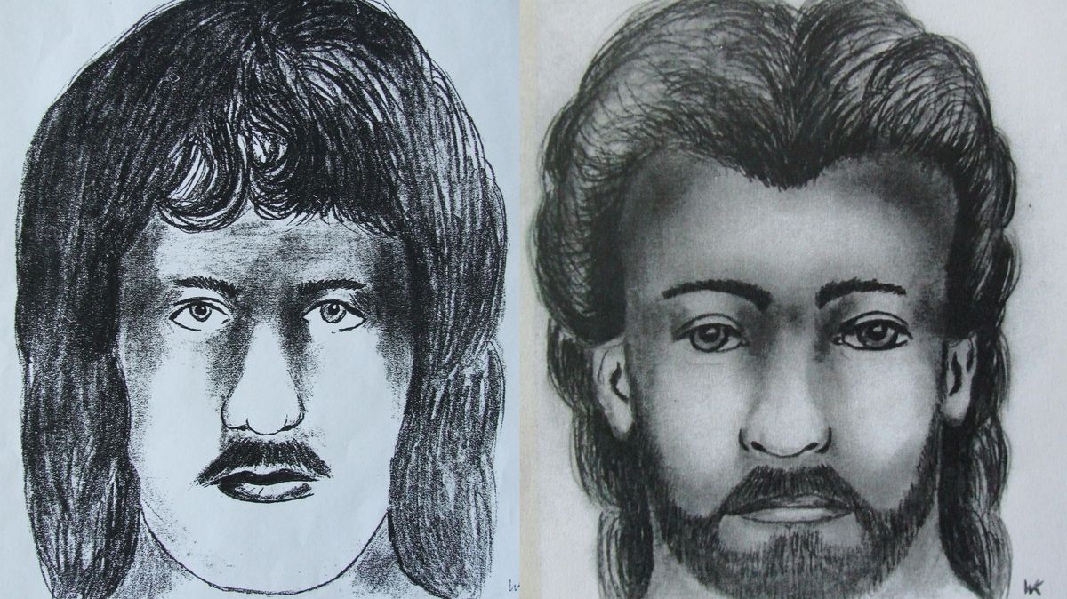 Diese Phantombilder zeigen den oder die mutmaßlichen Mörder zweier Prostituierter. Foto: Polizei
