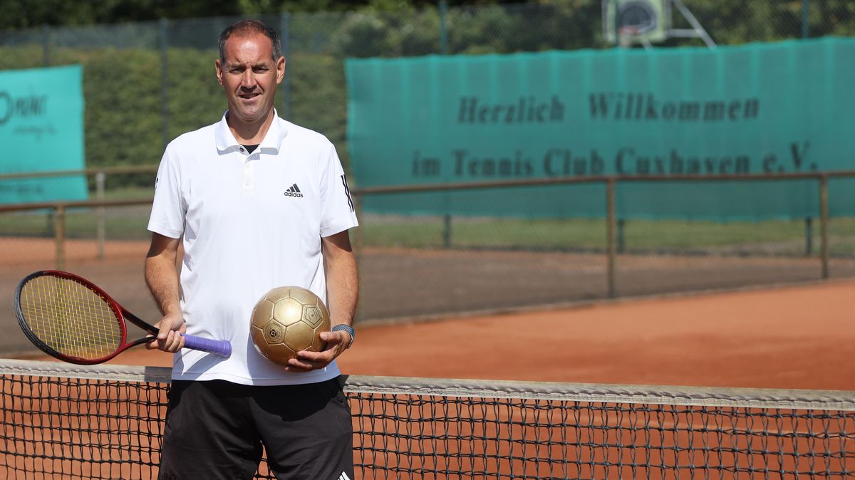 Roman Opalka organisiert zusammen mit Vera Mangels zwei Sporttage beim TC Cuxhaven, zu denen alle Kinder und Jugendlichen - egal ob Vereinsmitglied oder nicht - eingeladen sind. Foto: Unruh