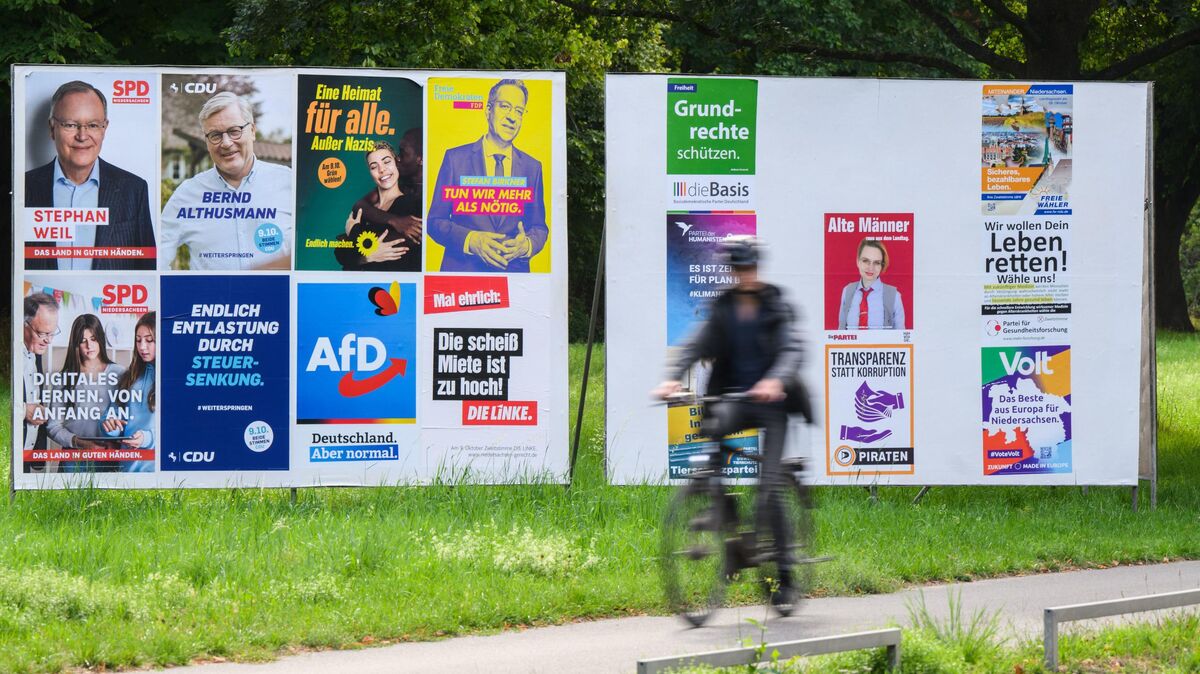 In Niedersachsen findet am 9. Oktober die Landtagswahl statt. Foto: Stratenschulte/dpa