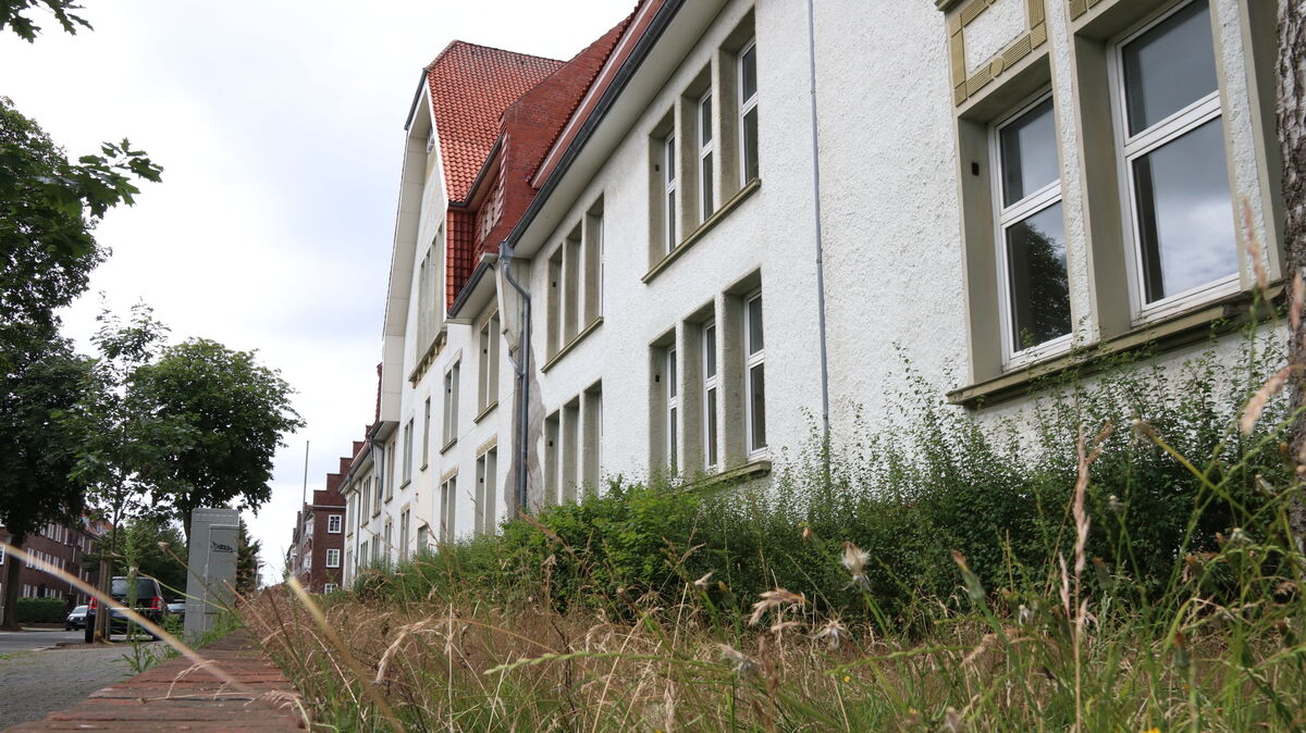 Für eine breite Mehrheit im Stadtrat bleibt die Rückkauf-Idee ein Hirngespinst: Statt über den Alt-Standort in der Gorch-Fock-Straße (Bild) nachzudenken, sprachen sich sowohl die Rats-Koop aus SPD/Grünen und Die Cuxhavener als auch die CDU/Die Demokraten-Gruppe aktuell für den Neubau eines Grundschul-Gebäudes an der Hermann-Allmers-Straße aus.