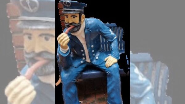 Diebstahl in Duhnen: Kapitänsfigur verschwunden - trotz anwesender Kneipen-Gäste