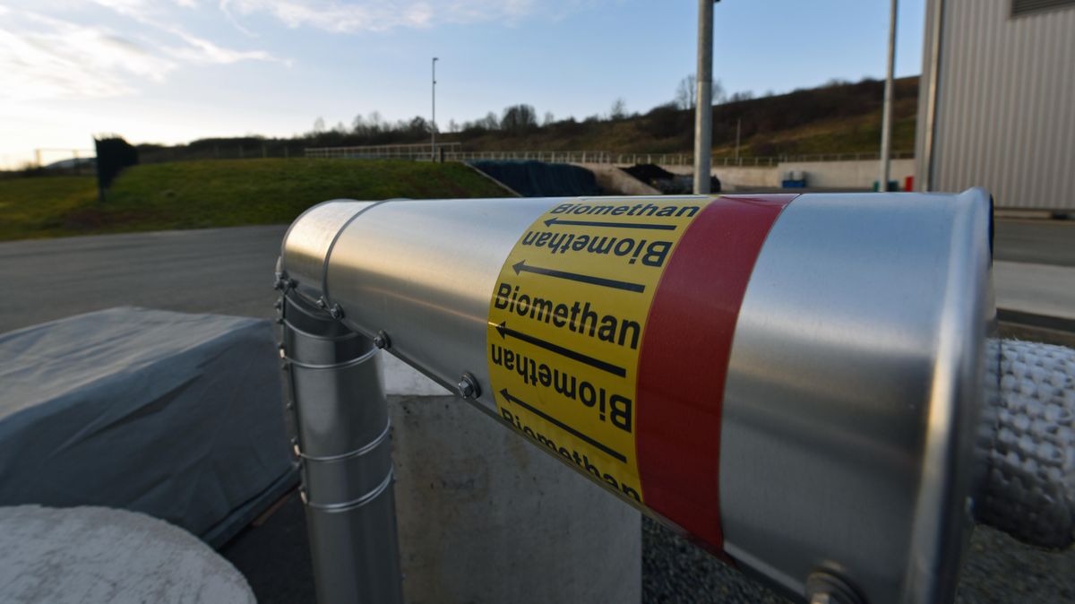 In der Anlage für die Erzeugung von Biomethan sollen in erster Linie "Gülle und Tretmist" verwertet werden, um am Ende Erdgas zu erzeugen und ins Netz einzuspeisen. Foto: Uwe Zucchi/dpa