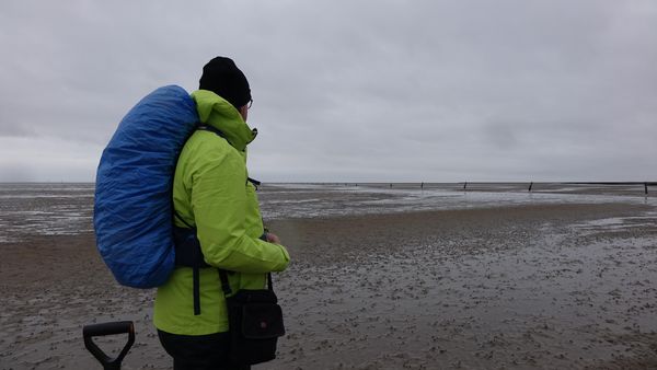 Cuxhaven: Wanderung im Winter-Watt - Reise zum Sahlenburger Loch