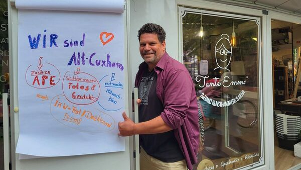 Menschen aus Alt-Cuxhaven im Fokus: "Das Wichtige ist Zuhören und ins Viertel gehen"