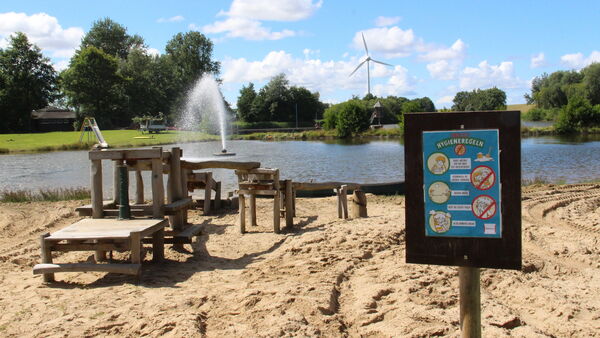 Windrad im Otterndorfer Sommercamp ist in Ruhestand getreten