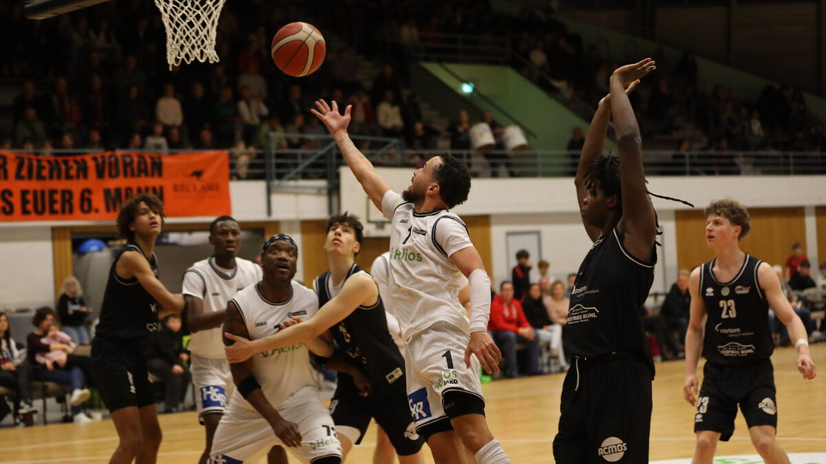 Deon McDuffie war mit 31 Punkten der Topscorer beim Heimsieg der Cuxhaven BasCats gegen Neustadt - im Mittelpunkt stand jedoch ein Rückkehrer. Foto: Unruh