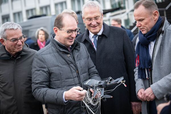 Innenminister wollen bei Drohnenabwehr eng zusammenarbeiten