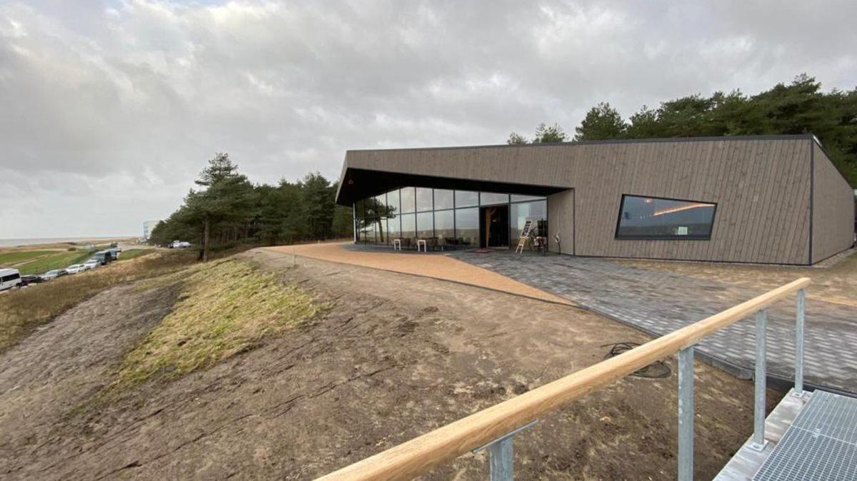 Die neue Gastronomie "Kliff" in Sahlenburg hat bereits vor der offiziellen Eröffnung am 21. März an den Wochenenden geöffnet. Foto: privat