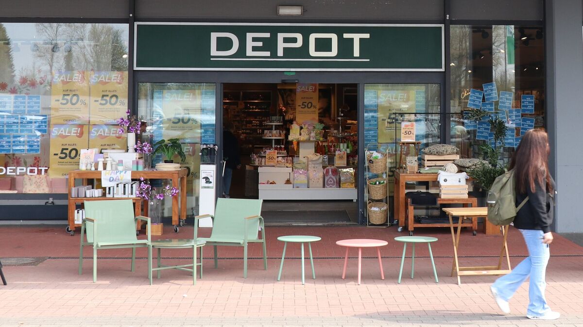 Die Depot-Filiale in Cuxhaven schien gerettet. Doch jetzt schließt die insolvente Deko-Kette erneut Niederlassungen überall in Deutschland - auch das Geschäft an der Abschnede. Foto: Mangels