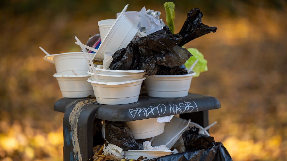 Um die Nutzung von Wegwerfgeschirr zurückzudrängen, ist sie in Tübingen und Konstanz bereits eingeführt worden. Wird eine Verpackungssteuer in Zukunft auch in Gemeinden im Landkreis erhoben? In der Stadt Cuxhaven und in Hemmoor steht das Thema zumindest zur Diskussion. Foto: Monika Skolimowska/dpa