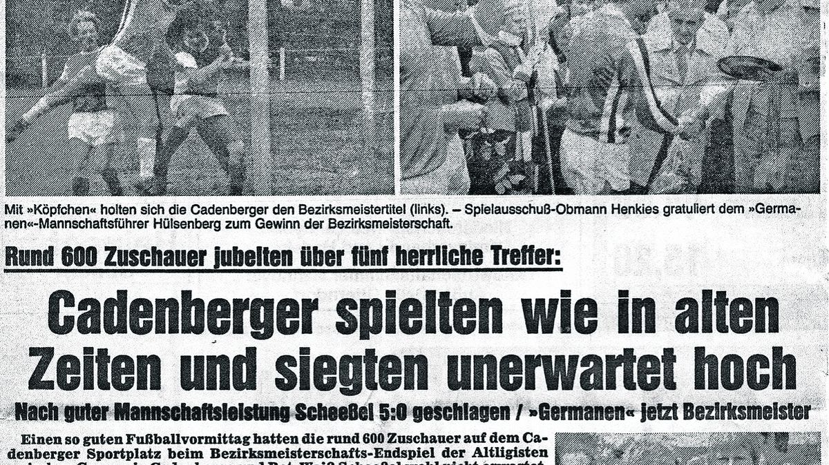 Der Bericht von 1980 aus unserer Zeitung: Der Jubel kannte nach dem Schlusspfiff keine Grenzen.