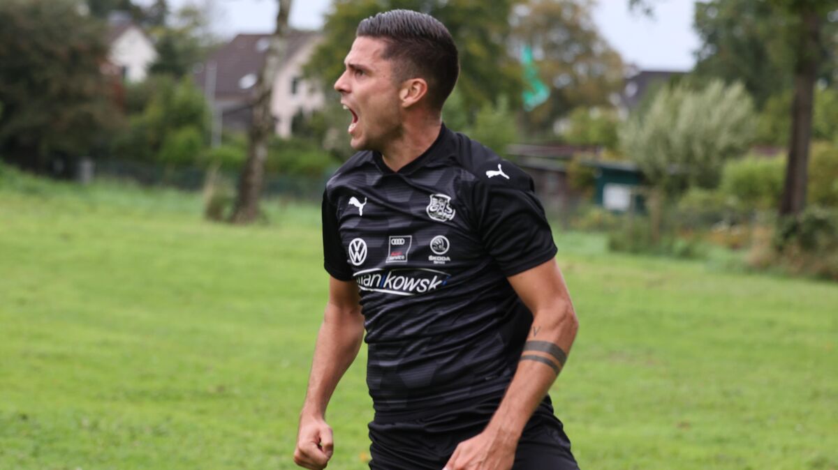 Niko Grabowski erzielte das erste Saisontor für den Grodener SV. Foto: Lütt