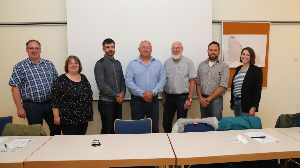 Der aktuelle Vorstand vom Bürgerrat Groden (von links): Lutz Jahnke, Myriam Domke-Feiner, Daniel Brock, Timo Becker, Werner Ludwigs-Dalkner, Thorsten Hennings und Yana Arbeiter. Fotos: Witthohn