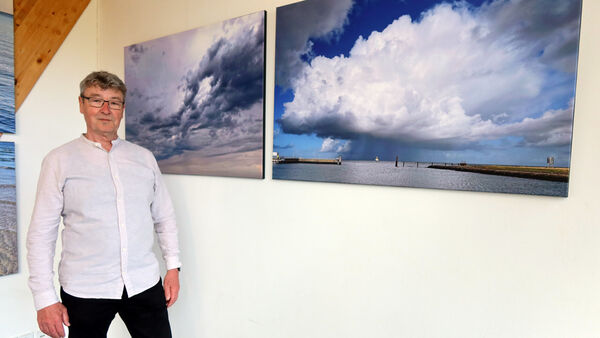 Ausstellung "Wolken, Wasser, Watt" im Watt-BZ in Cuxhaven-Sahlenburg eröffnet