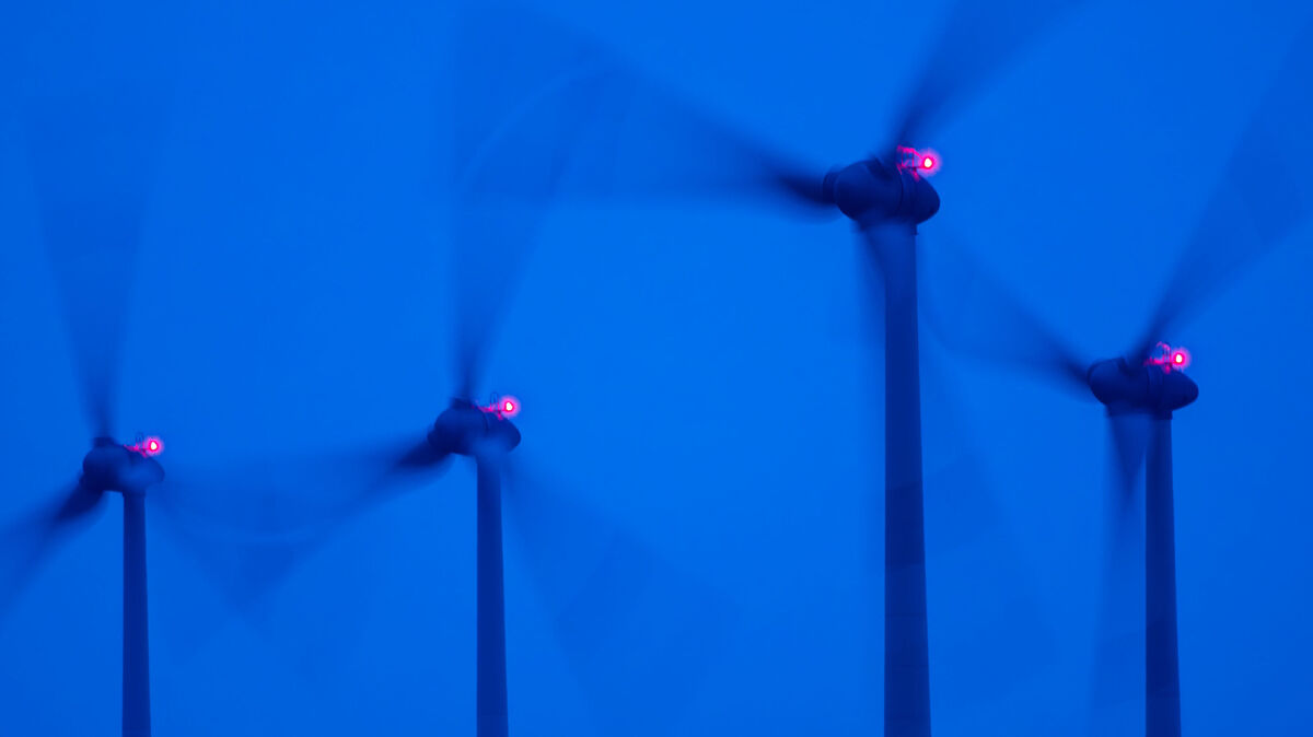 Die PNE AG plant die Errichtung eines Windparks mit bis zu sieben Windenergieanlagen im Ortsteil Ahlen-Falkenberg. Foto: dpa/Büttner