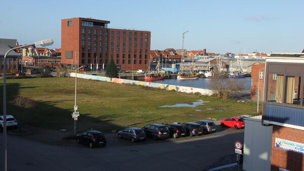 Dugekai-Grundstück in Cuxhaven ist verkauft - und bleibt nicht mehr lange eine Grünfläche