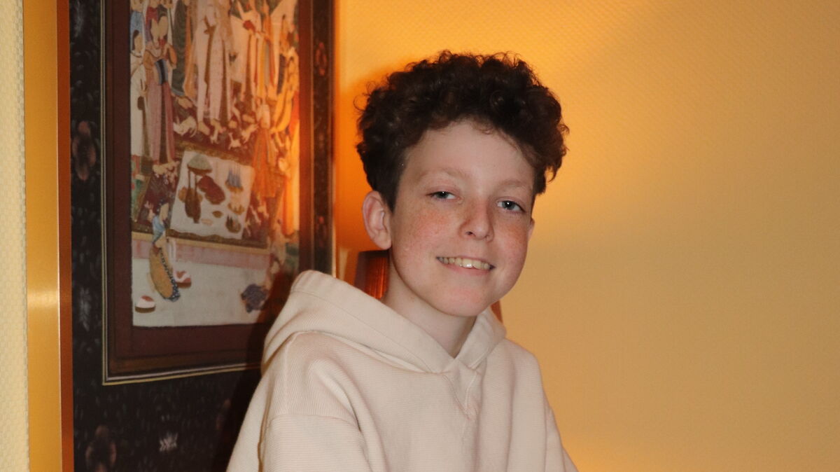 Der heute 13-jährige Anthony hat zu Beginn des Jahres noch gegen die Leukämie gekämpft und einen Stammzellenspender gesucht. Heute ist er wieder gesund und hat den Blutkrebs besiegt. Foto: May