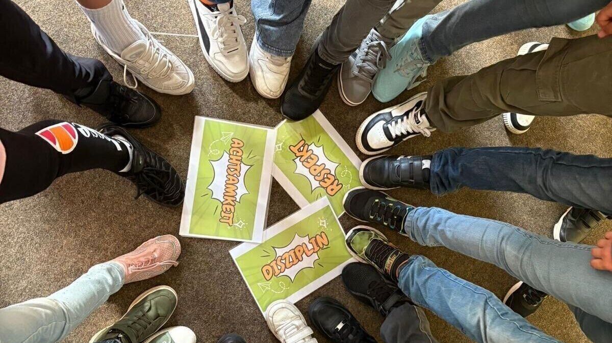 An der Osteschule in Hemmoor fand die Präventionswoche statt. Gefühle, Zivilcourage, Anti-Mobbing-Strategien und Selbstverteidigung standen im Mittelpunkt. Foto: Osteschule Hemmoor