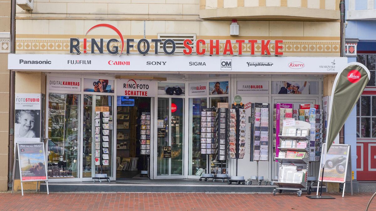 Bei RINGFOTO Schattke steht ein Umbau an. Gut für Kunden, die - gerade in der Vorweihnachtszeit - in Ruhe Geschenke aussuchen möchten. Bis zum 7. November gibt es auf viele Artikel Rabatt. Foto: Duderstadt