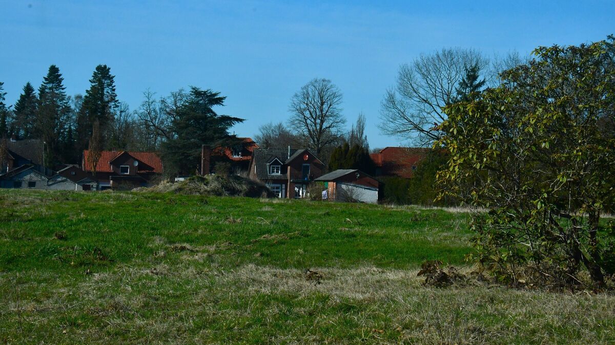 Ein Blick auf die Fläche in Basbeck: Werden dort bald "Stadtvillen" gebaut? Noch ist das völlig offen. Foto: Schröder