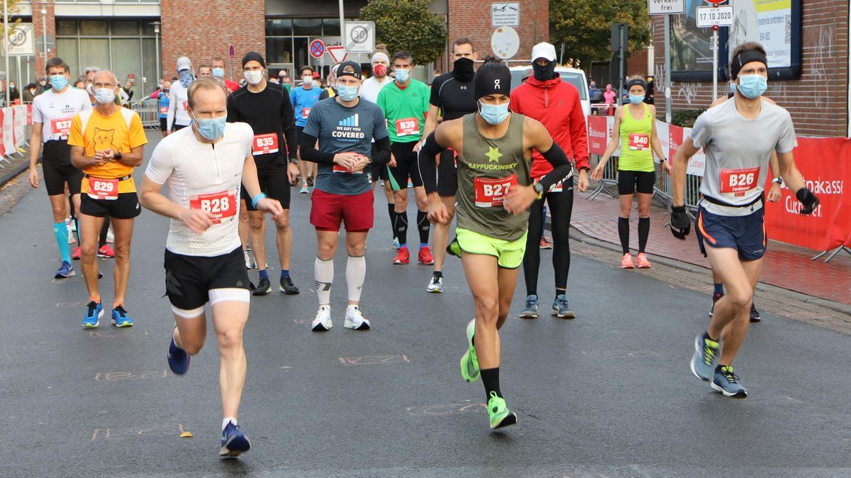 Cuxhavener Stadtsparkassen Marathon 2020. Foto: Unruh