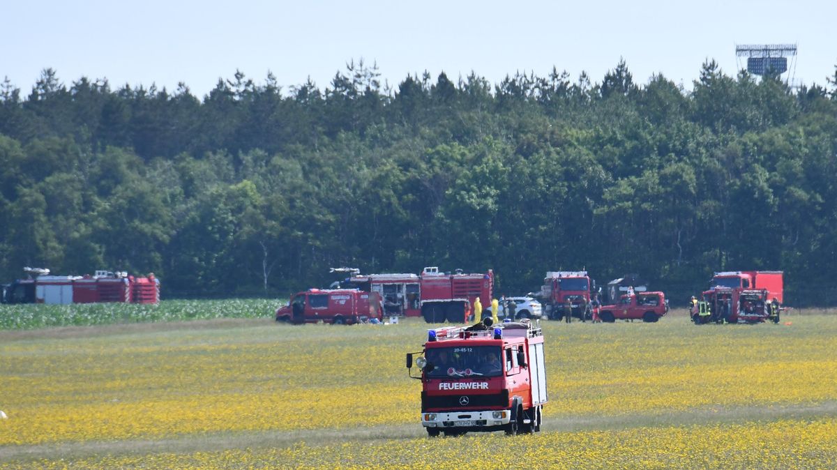 Auf dem Gelände des Sportflugplatzes in Nordholz kam es zu einem tragischen Unglück. Foto: Unruh