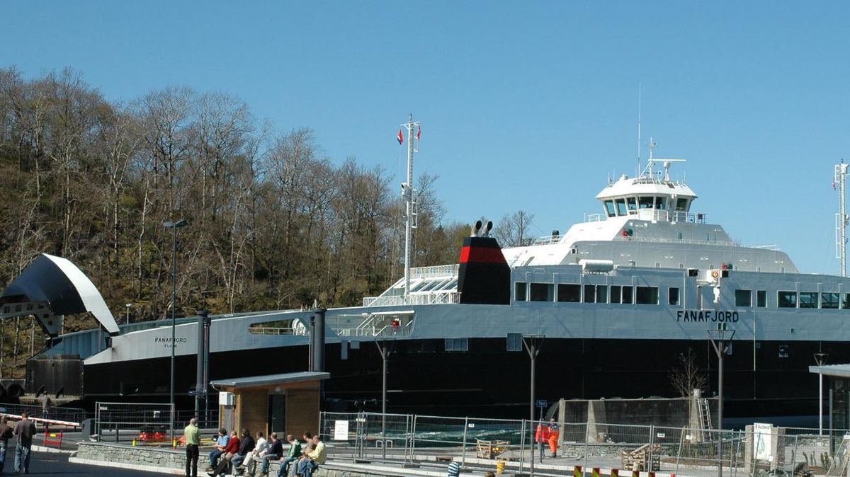 Die norwegische "Fanafjord" soll die Fährlinie zwischen Cuxhaven und Brunsbüttel wiederbeleben. Foto: Wikipedia