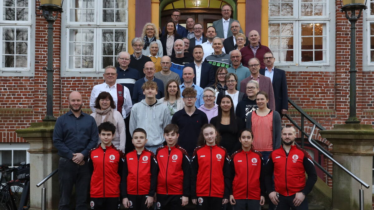 Die besten Sportlerinnen und Sportler sowie Mannschaften wurden am Dienstagabend im Schloss Ritzebüttel geehrt. Foto: Unruh