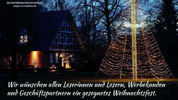 Frohes Fest 2025! Weihnachtsgrüße an Leser auf cnv-medien.de sowie der CN und NEZ