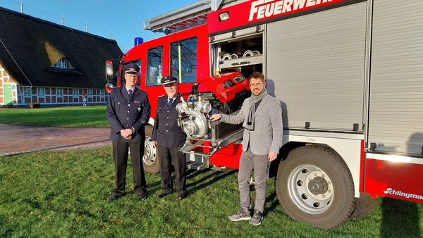 Schnelle Lösung nach Totalschaden: Feuerwehr Lamstedt erhält neues Gerät