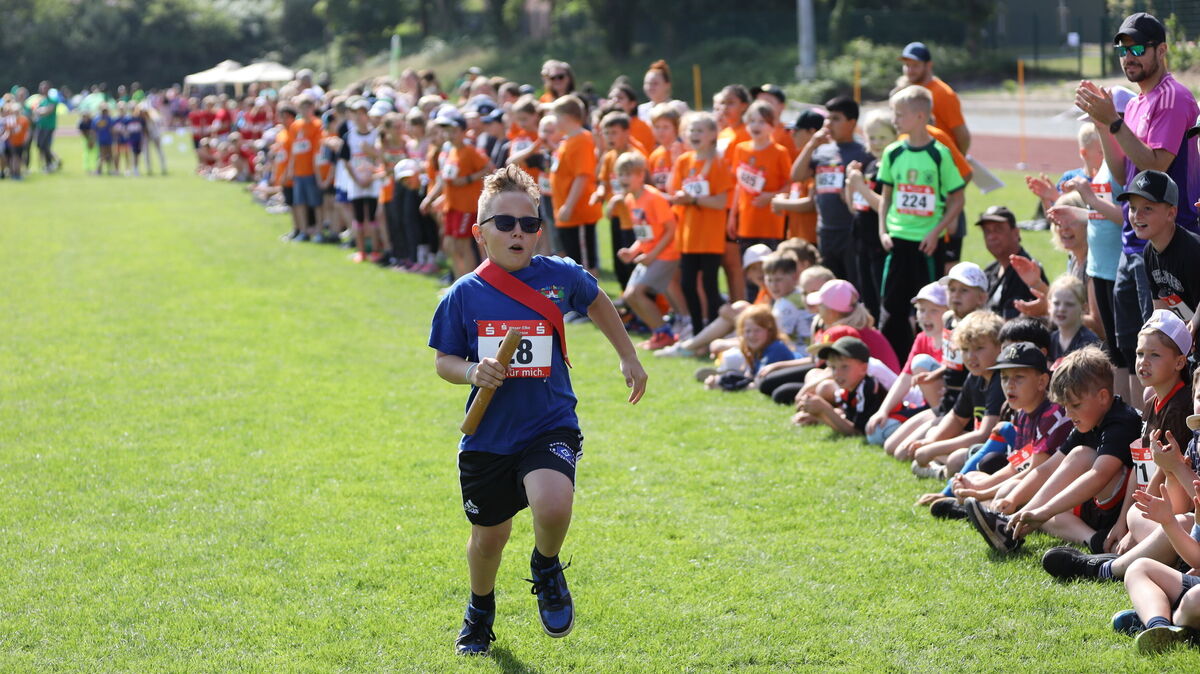 Bei den Kreisschulmeisterschaften in Hemmoor absolvieren die Kinder verschiedene Sportarten. Foto: Unruh