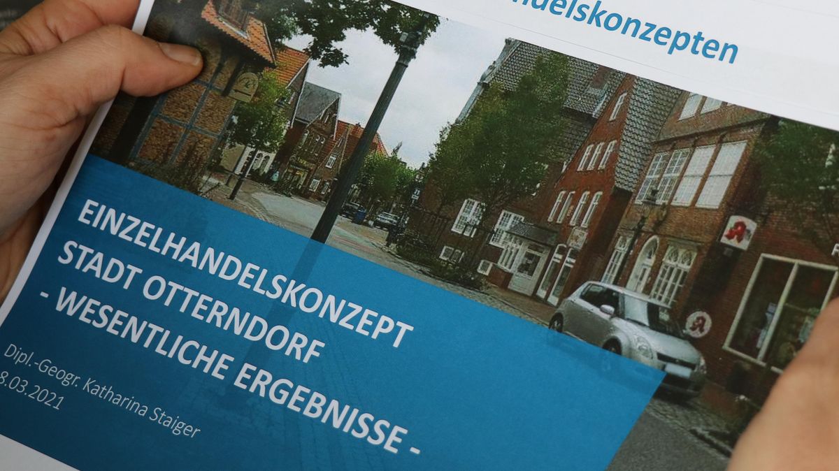 Otterndorf hat ein neues Einzelhandelskonzept. Im Verwaltungsausschuss am kommenden Montag soll es beschlossen werden. Foto: Mangels