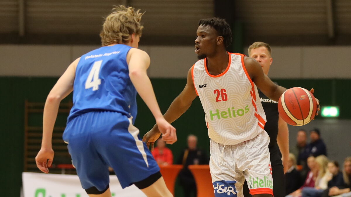 BasCats-Spieler Mamadou Sow dürfte am Sonntag noch mehr Spielzeit bekommen. Foto: Unruh