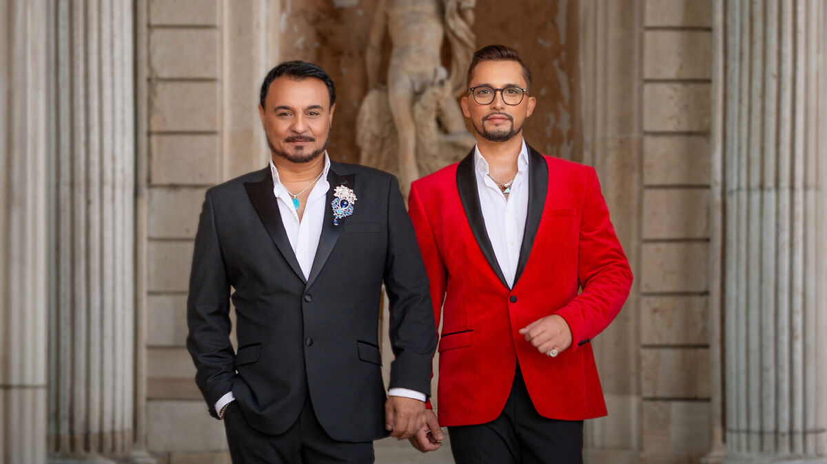 Die Sänger Toni Di Napoli und Pietro Pato, bekannt als Tenöre4you, gastieren am Donnerstag, 11. Dezember, in den Otterndorfer Seelandhallen. Foto: Zlatko Gatev