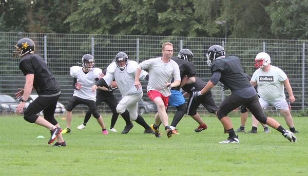 American Football in Cuxhaven ausprobiert